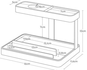 Kovový stojanček na tablet Tower – YAMAZAKI
