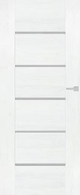 DRE Aura interiérové dvere auri pravé 60 cm borovica biela AURABB60P