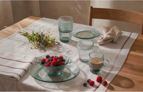 Zelený dezertný sklenený tanier ø 21 cm Verde – Orion