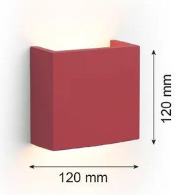 Argon 8361 - LED Nástenné svietidlo GENT LED/3,6W/230V 3000K červená