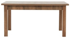 Tempo Kondela Jedálenský stôl, rozkladací, dub lefkas tmavý, 160-203x90 cm, MONTANA STW