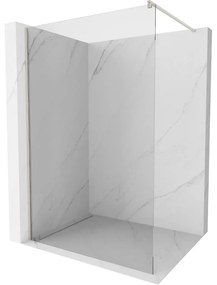 Mexen Kioto, sprchová zásteny typ Walk-In 115 x 200 cm, 8mm číre sklo, oceľová, 800-115-101-97-00