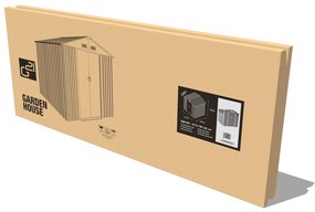 Záhradný domček G21 GAH 706 - 277 x 255 cm, šedý