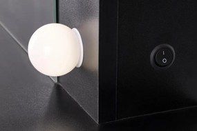 Toaletný stolík Hektor (čierna). Vlastná spoľahlivá doprava až k Vám domov. 1049314