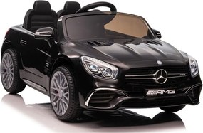 LEAN CARS Autobatéria Mercedes SL65 S Čierne lakované LCD
