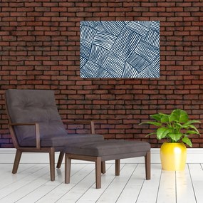 Obraz - 3D línia (70x50 cm)