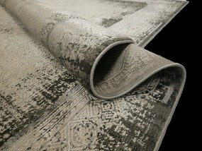 BE Koberec Deluxe 9090 GREY – sivý obdĺžnikový Rozmer: 200x290 cm