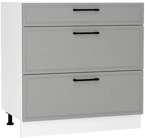 Kuchynská skrinka Emily D80S/3 Dast Grey