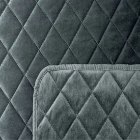 Prehoz na posteľ tmavosivý 200x220 cm