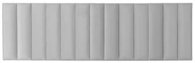 Čalúnený nástenný panel FRAME PAROS 15x60 cm Farba: Krémová