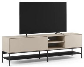 Krémový TV stolík 180x55x35 cm Amira – Marckeric