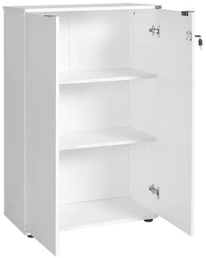 Komoda 109x72 cm biela