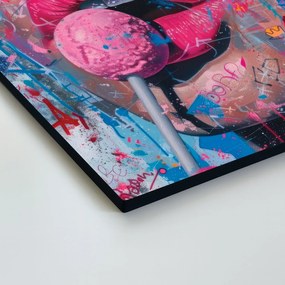 DUBLEZ | Street art obraz - Lízanka