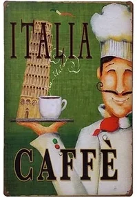 Ceduľa Italia Caffe