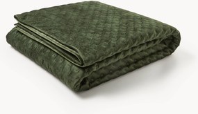 Prešívaný zamatový prehoz Riko