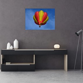 Sklenený obraz lietajúceho balóna (70x50 cm)