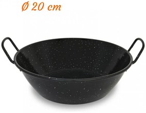 13366 Smaltovaná hlboká panvica Paella WOK 20 cm GARCIMA