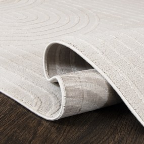 TA Koberec NG81A CREAM/CREAM ELLEN Krémový Obdĺžnikový Rozmer: 80x150 cm