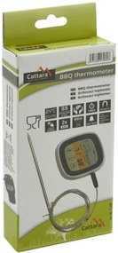 CATTARA Grilovací teplomer digitálny so sondou, 7,5 x 7,5 cm