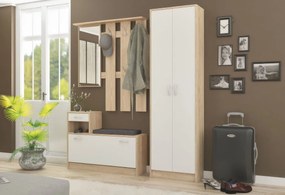 Dvojdverová šatníková skriňa SAGITTA