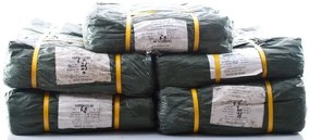 Zeleno strieborná krycia plachta mrazuvzdorná 6m x 10m