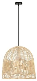 Immax 08263L - Luster na lanku PELO 1xE27/40W/230V pr. 50 cm ratan