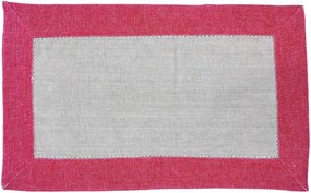 Home Elements Prestieranie béžová a červená Množství: 6 ks