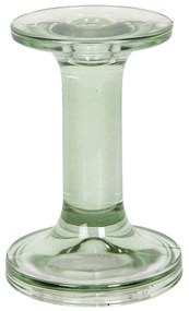 Zelený sklenený svietnik Brinnes - Ø 9 * 13 cm