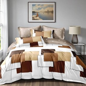 Obliečky HILDA RECTAN 7-dielna sada 140x200 cm