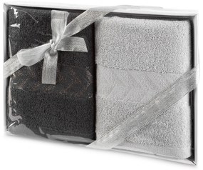 EUROFIRANY BAVLNENÝ UTERÁK GLOW SADA 2 KS 50X90 CM VIACFAREBNÁ