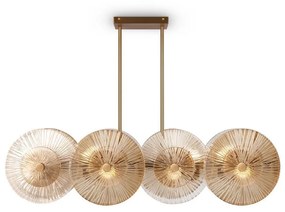 Maytoni MOD007PL-08G1 - Luster na tyči ASTER 4xE14/40W/230V