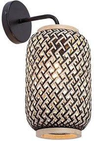 Rabalux 71091 - Nástenné svietidlo ADALLA 1xE27/40W/230V ratan