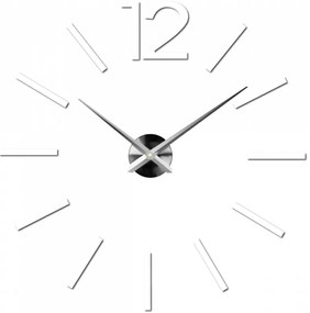 Stylesa Moderné nástenné hodiny DIY 3D EXPQZ X0081 i čierne