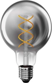 LED žiarovka dekoratívna DYMOVÁ G95 teplá biela