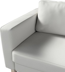 Poťah na sedačku Karlstad (nerozkladací, 3-miestny, krátky) farba produktu sivá látka zapletaná