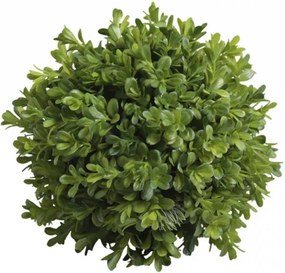 Dekorácia umelá zelená guľa Buxus - Ø 23cm