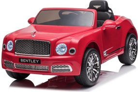 LEAN CARS Elektrické autíčko Bentley Mulsanne červené lakované