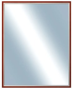 DANTIK - Zrkadlo v rámu, rozmer s rámom 40x50 cm z lišty Evoque červená (3169)