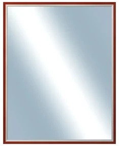 DANTIK - Zrkadlo v rámu, rozmer s rámom 40x50 cm z lišty Evoque červená (3169)