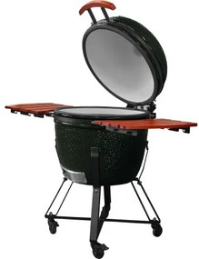 keramický gril kamado Dellinger Smoke&Fire 23,5" Green