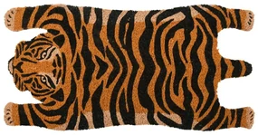 Esschert Design Vonkajšia rohožka Tiger, 74,5x37,5 cm