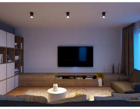 LED2 - LED Stropné svietidlo TUBUS LED/9W/230V čierna