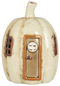 Ib Laursen Keramický svietnik tekvica Coloured Door