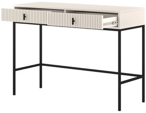 Toaletní stolek Maggiore 104 cm kašmír/černý