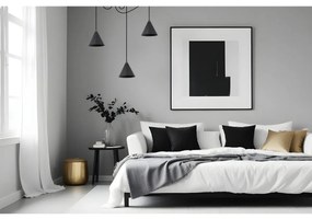 Závesné svietidlo Soho Spider, 3x čierne kovové tienidlo, (fi 14cm)