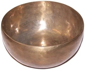 Veľká ručne vyrobená spievajúca miska - Tepaná