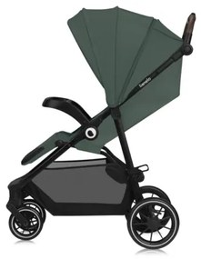 Lionelo - Športový kočík EMMA ONE zelená/čierna