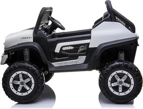 LEAN CARS Autobatéria Mercedes Unimog biela