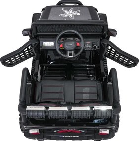 Elektrické autíčko Jeep BEAST 4x4 čierne