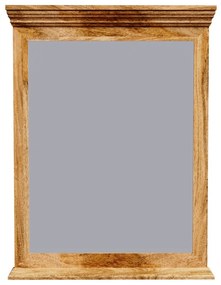 Zrkadlo Guru 70x90 indický masív mango Mango natural